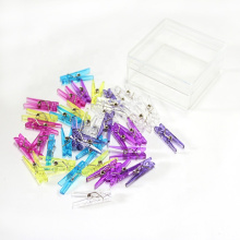 Dominios Domedores de papel clip de papel clavijas de plástico